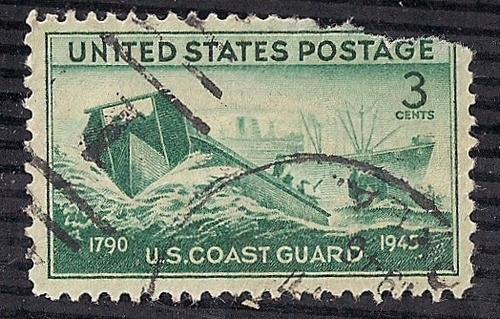 936 3 cent Coast Guard in World War 2 F-VF used