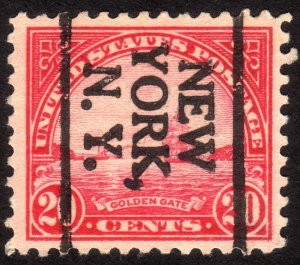 1923, US 20c, Used, Nice centered, New York precancel, Sc 567