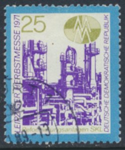 German Democratic Republic  SC# 1325   Refinery  CTO   see details & scans