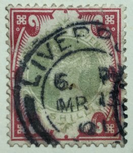 AlexStamps GREAT BRITAIN #126 VF Used SON