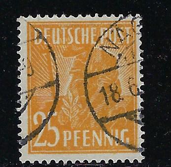 Germany AM Post Scott # 566, used