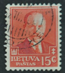 DYNAMITE Stamps: Lithuania Scott #283 – USED