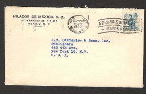 MEXICO TO USA - METTER LETTER - 1947. (36)