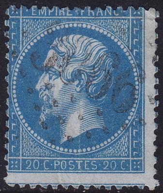 France - 1862 - #26 - used - Gros Chiffres #3066 Quimper