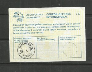 International Reply Coupon (IRC)
