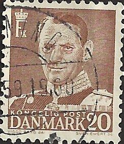 DENMARK -  #320 - Used - SCV-0.25