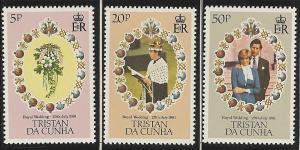 Tristan da Cunha   MNH SC#  294 - 296