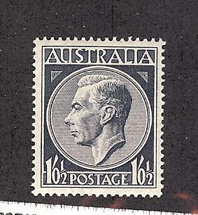 Australia, 247, King George V Single,**Hinged**