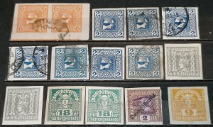 Austria classical era lot, Mercury heads 3