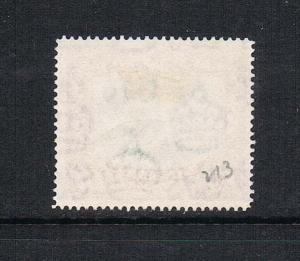 Zanzibar 1913 Sc 134 FU (faint cancellection)