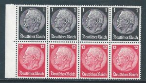 Germany #415d NH Hindenburg Booklet Pane