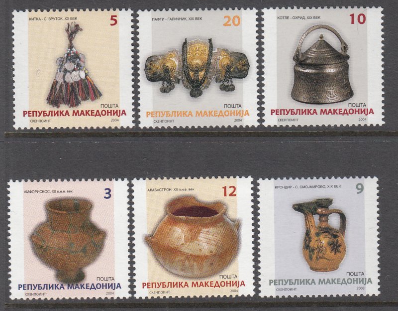 Macedonia 287-292 MNH VF