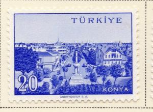 Turkey 1959 Early Issue Fine Mint Hinged 20K. 091512