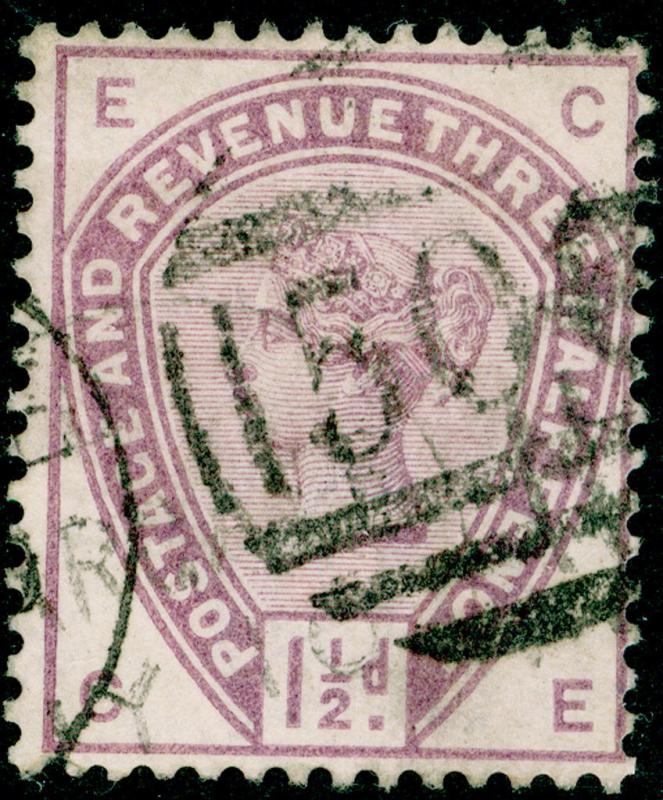 SG188, 1½d lilac, USED. Cat £42. CE 