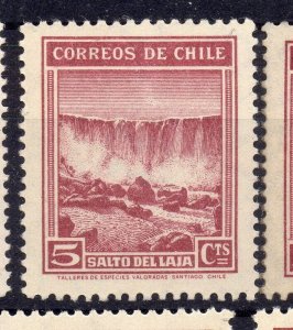 Chile 1930s pictorial  Early Issue Mint hinged Shade of 5c. NW-13013