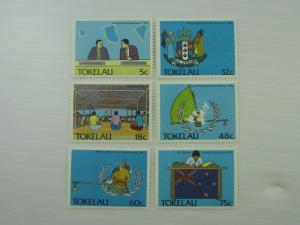 1988 Tokelau SC #151-56 POLITICS  MNH  stamp set