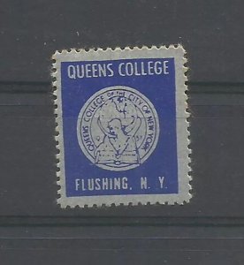 UNTED STATES QUEENS COLLEGE FLUSHING N.Y STAMP MNH