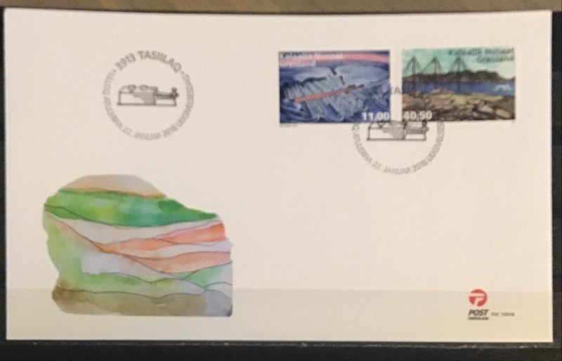 Greenland / Groenland - Postfris/MNH - FDC Abandoned Stations 2018