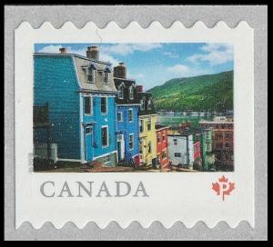 Canada 3057 Far & Wide Jellybean houses P single (from coil of 5000) MNH 2018