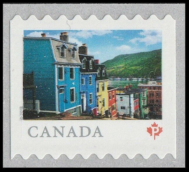 Canada 3057 Far & Wide Jellybean houses P single (from coil of 5000) MNH 2018