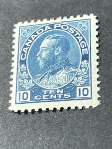 CANADA # 117--MINT/HINGED-----BLUE----SINGLE----1922