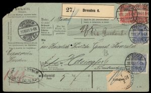 Germany 1900 Reichspost Germania Mi63 1M Post Office Cover Finnland 95964