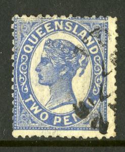 QUEENSLAND 105 USED BIN $0.50 ROYALTY