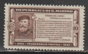 San Marino   SC  143  Mint  Hinged