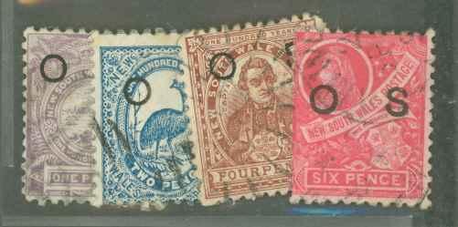 New South Wales O24-O27 Used VF 