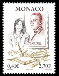 2001 Monaco 2552 50 years of the Literary and Artistic Council