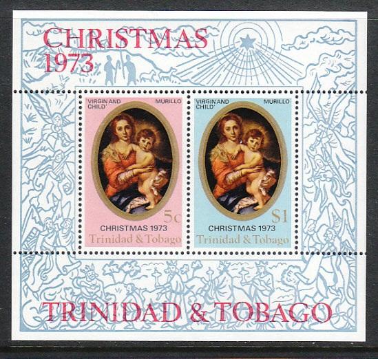 Trinidad and Tobago Christmas 242a Souvenir Sheet MNH VF 