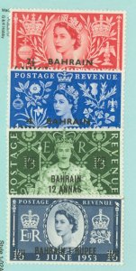 Bahrain #92-95  Single (Complete Set) (Queen)