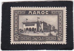 French Morocco  #  129   unused
