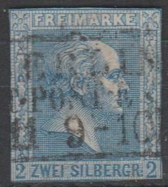 Mi: 7   used  1857  Prussia Cat € 110