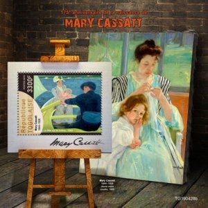 Togo - 2019 American Painter Mary Cassatt - Stamp Souvenir Sheet - TG190428b