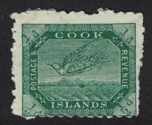 Cook Is. White Tern Bird or Torea Watermark paper 1902 MNH SG#28