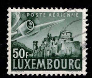 Luxembourg Scott C15 Used Airmail stamp