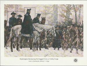 # 1689 MINT NEVER HINGED WASHINGTON AT VALLEY FORGE