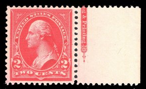 MOMEN: US STAMPS #279B MINT OG NH VF/XF LOT #81489*