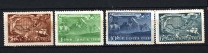 RUSSIA/USSR 1943 SET OF 4 STAMPS MNH