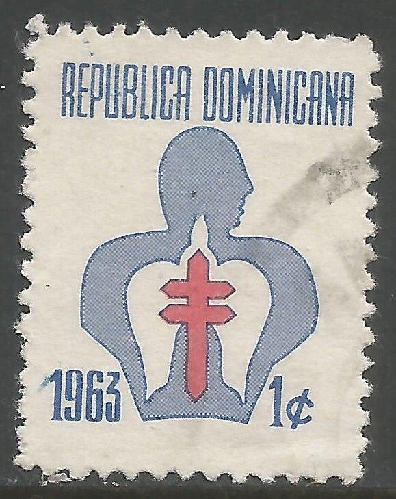 DOMINICAN REPUBLIC RA34 VFU X189-1