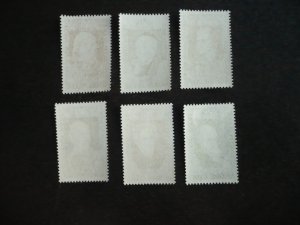 Stamps - France - Scott# B426-B431 - Mint Hinged Set of 6 Stamps