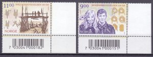 Norway. 2007. 1619-20. EUROPA-CEPT. MNH.