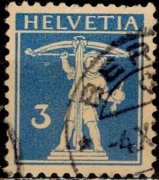 Switzerland 1930: Sc. # 156; Used Single Stamp