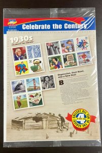 3182-3191 Celebrate The CENTURY Collection 10 Sheets of MINT stamps face 48.90 