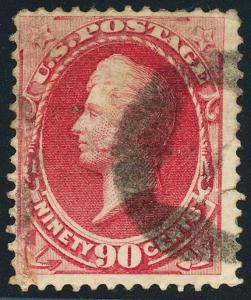 #155 F-VF USED WITH FAULTS CV $350 BL155