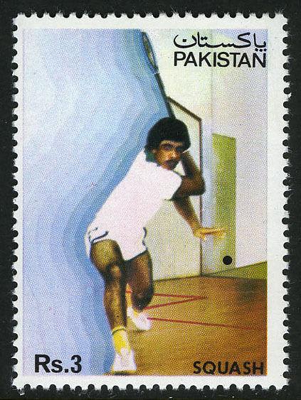 Pakistan 605, MNH. Jehangir Khan, World Squash Champion, 1984