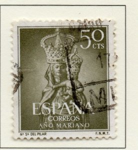 Spain 1954 Early Issue Fine Used 50c. NW-136626