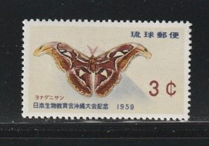 Ryukyu Islands 57 Set MH Insects, Moth