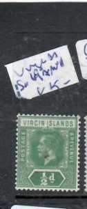 VIRGIN  ISLANDS  KGV 1/2D    SG 69A   MNH       P0307 H